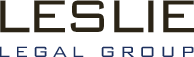 Logo of Leslie Legal Group